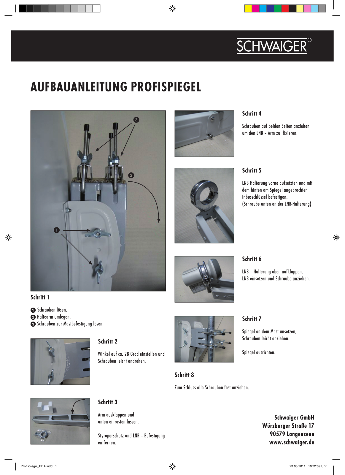 Schwaiger SPI085PW User guide