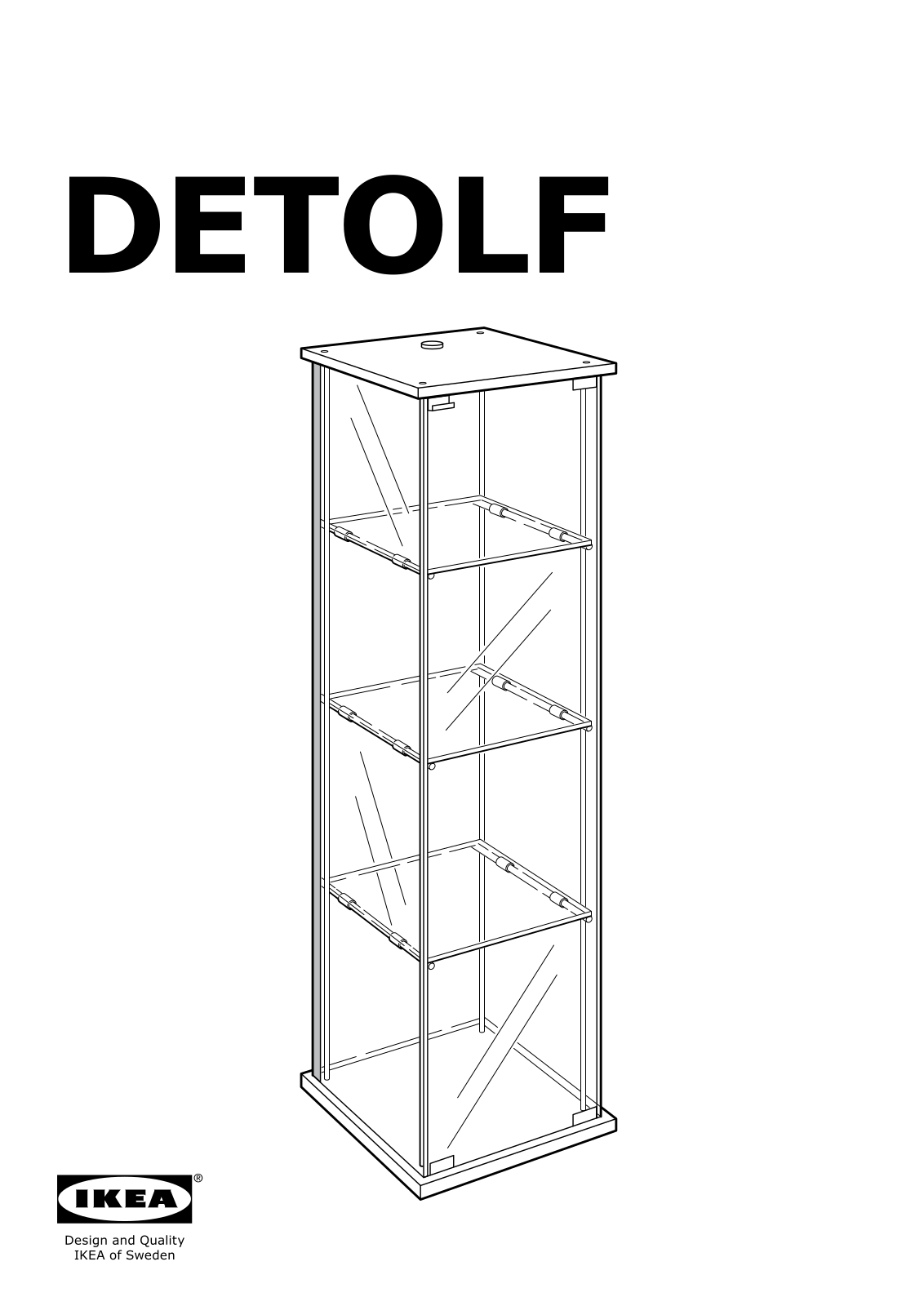 IKEA DETOLF User Manual