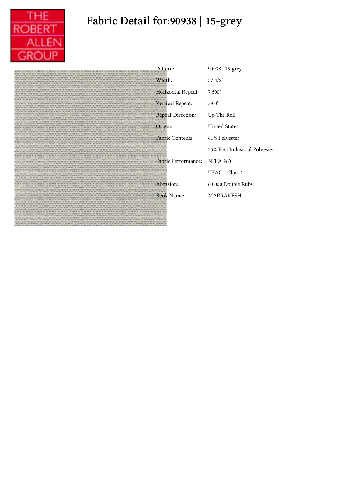 Duralee CRAL4535 Specifications - ManualMachine.com