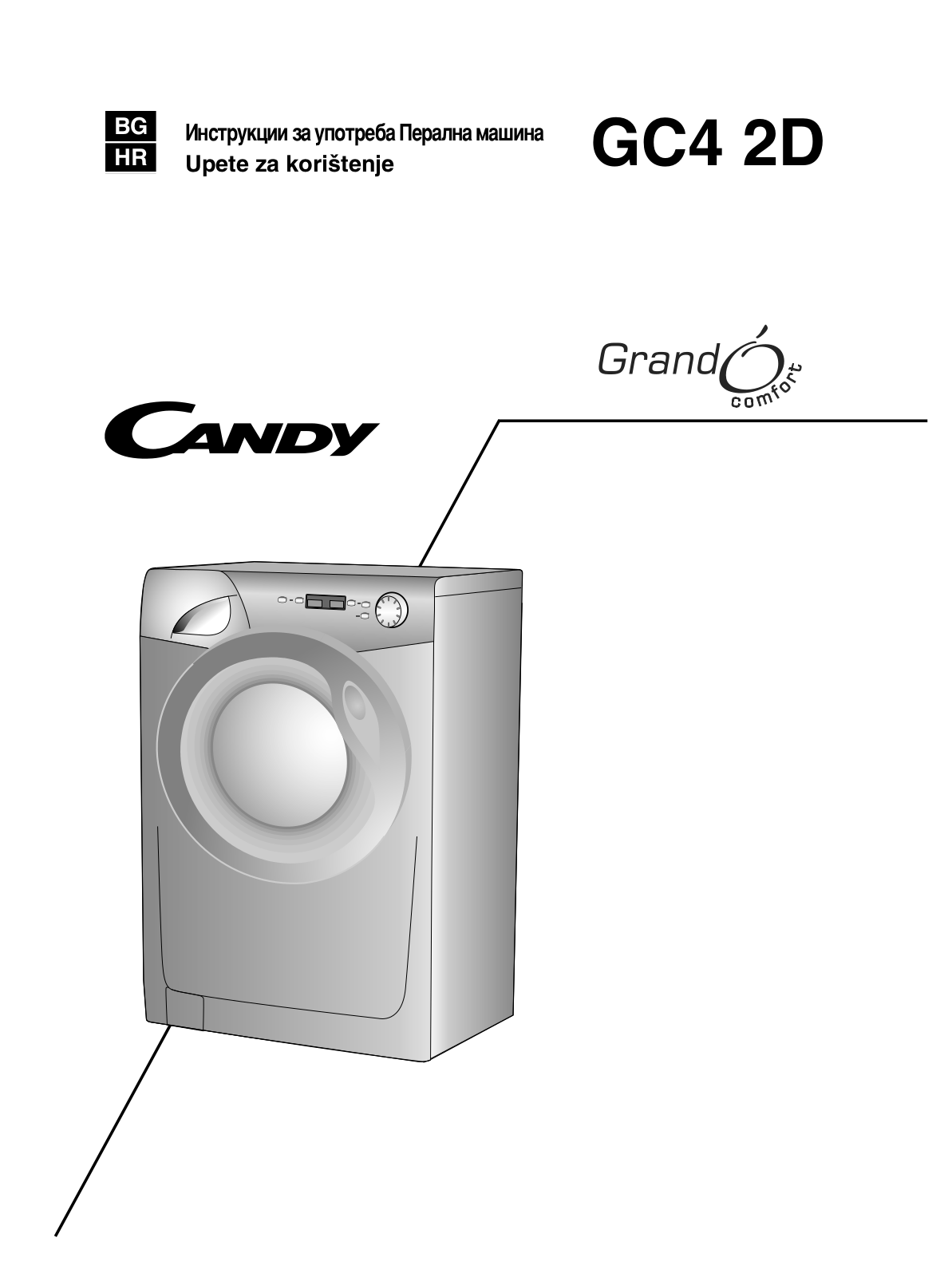 Candy GC4 1272D3 User Manual