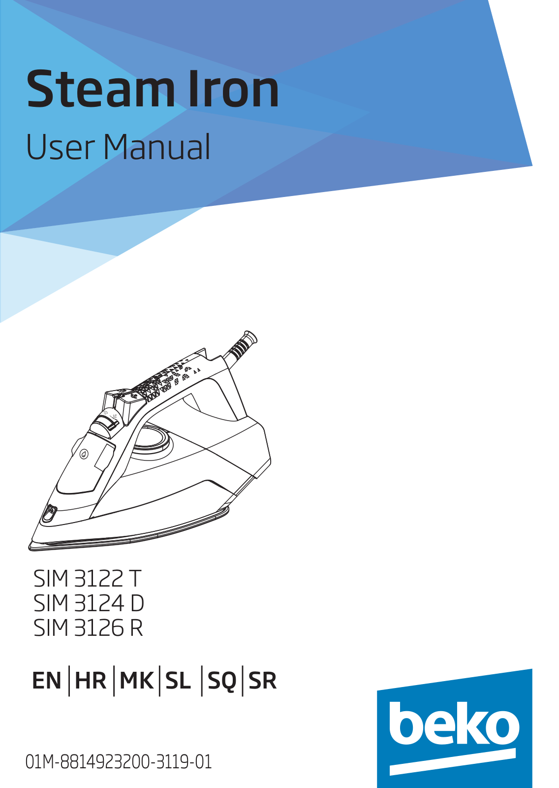 Beko SIM 3126 R, SIM 3124 D, SIM 3122 T User manual