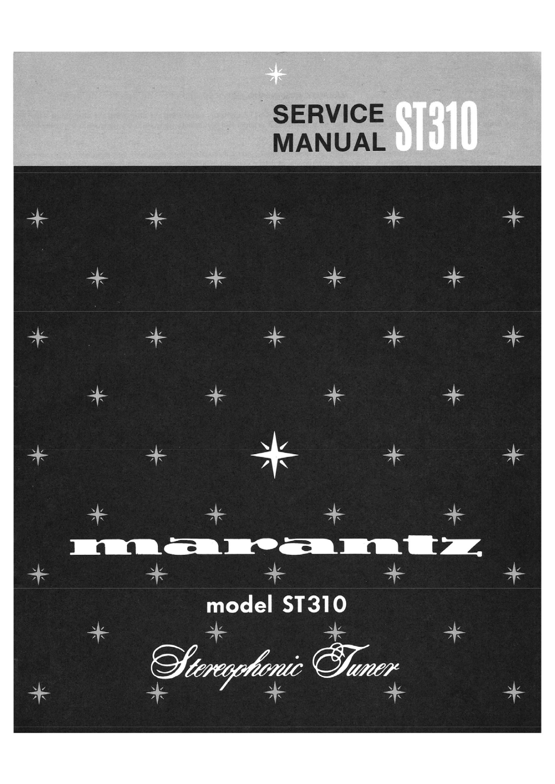 Marantz ST-310 Service Manual - ManualMachine.com