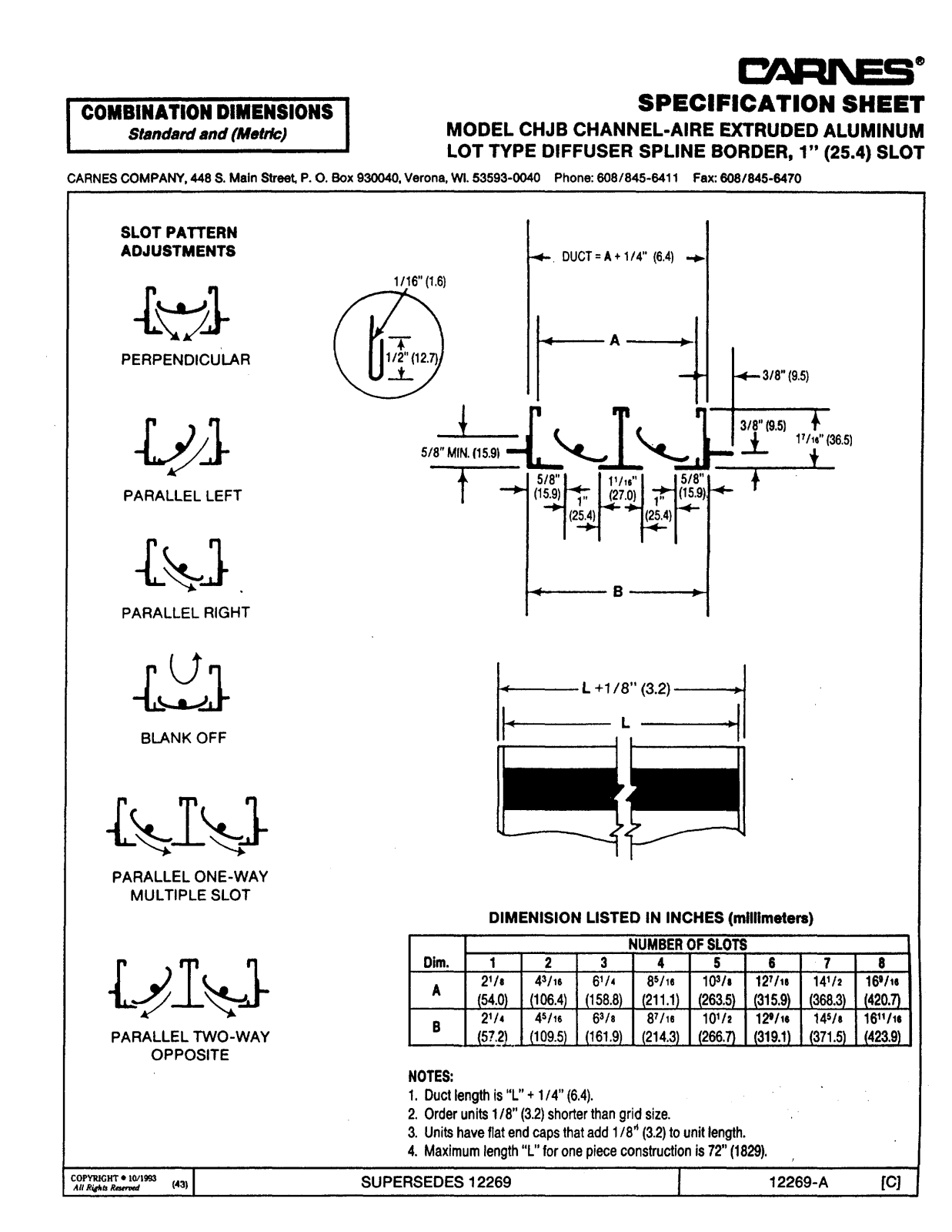 Carnes CHJB User Manual - ManualMachine.com