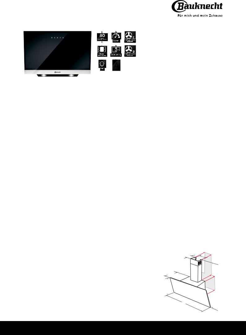 Bauknecht DBHVP 83 LT K User Manual