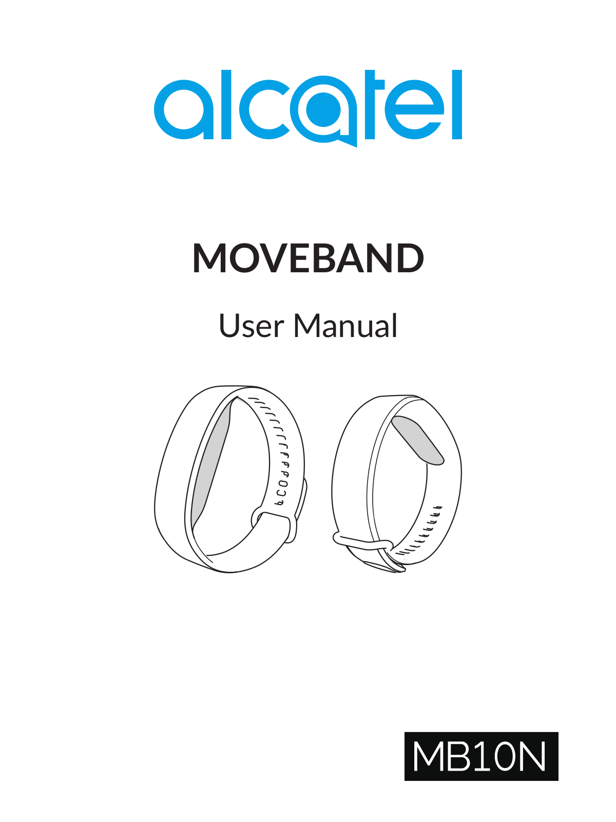 Alcatel Moveband User Manual