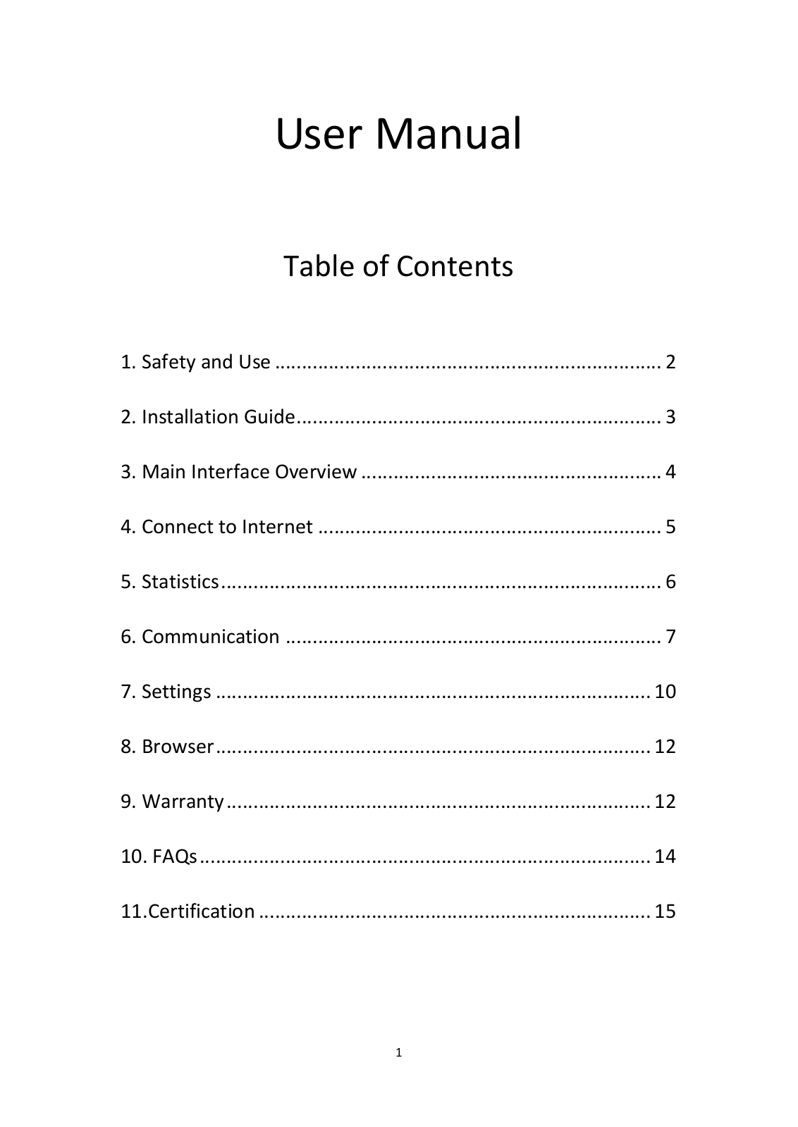 Alcatel X715, X715 - 42 MBPS Owner's Manual