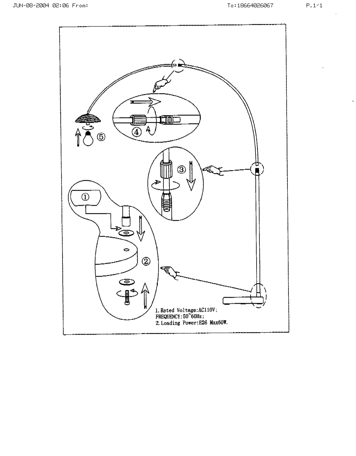 Modway FOW3852 Installation & Assembly - ManualMachine.com