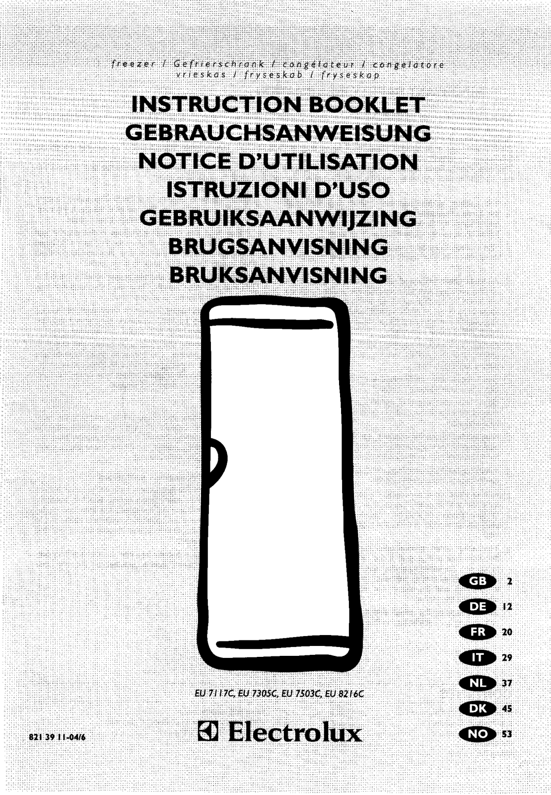 AEG-Electrolux EU8216C User Manual