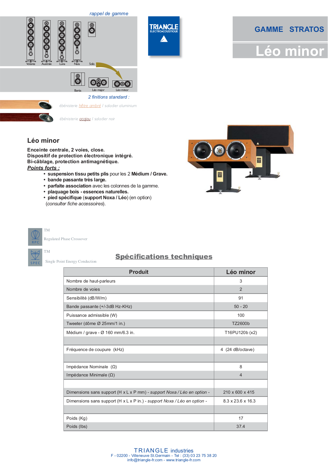 Triangle Leo Minor Brochure