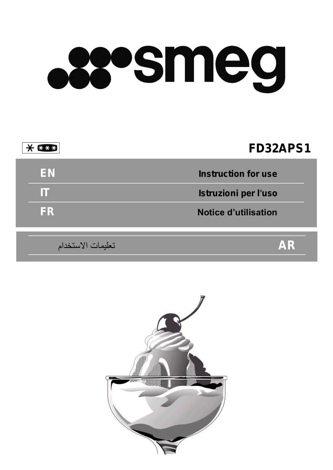 Smeg FD32APS1 User Manual