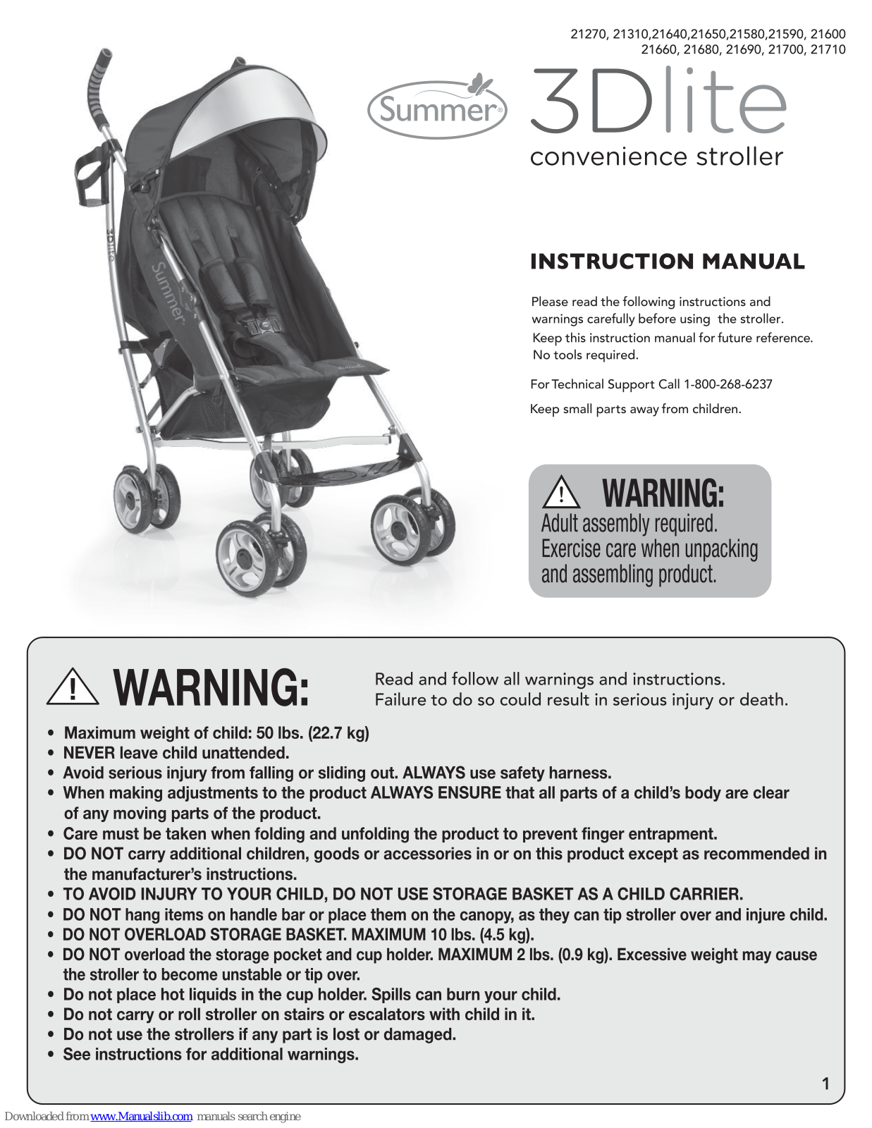 Summer 21580, 21590, 21600, 21660, 21680 Instruction Manual - ManualMachine.com