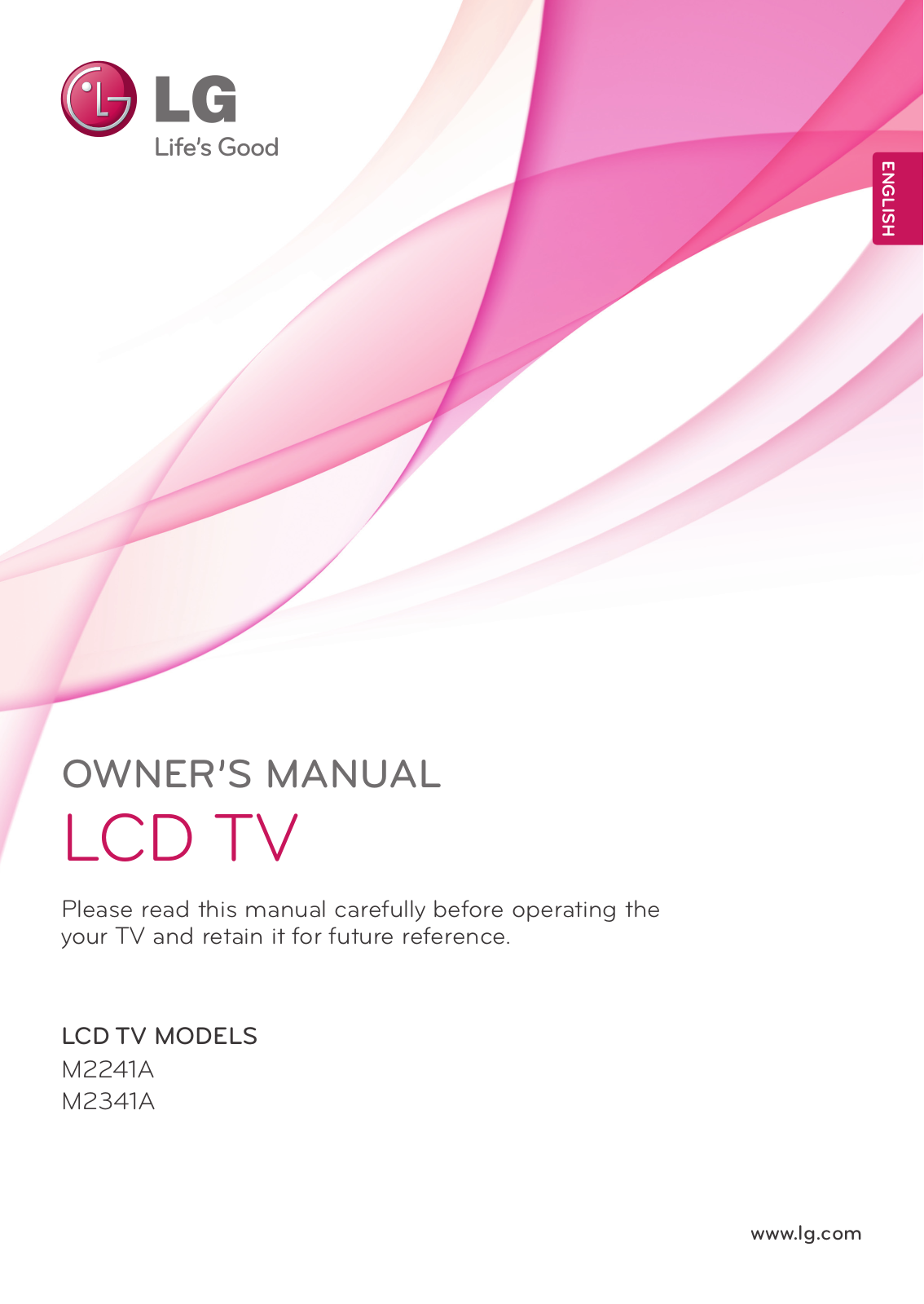 LG M2241A-PT User manual