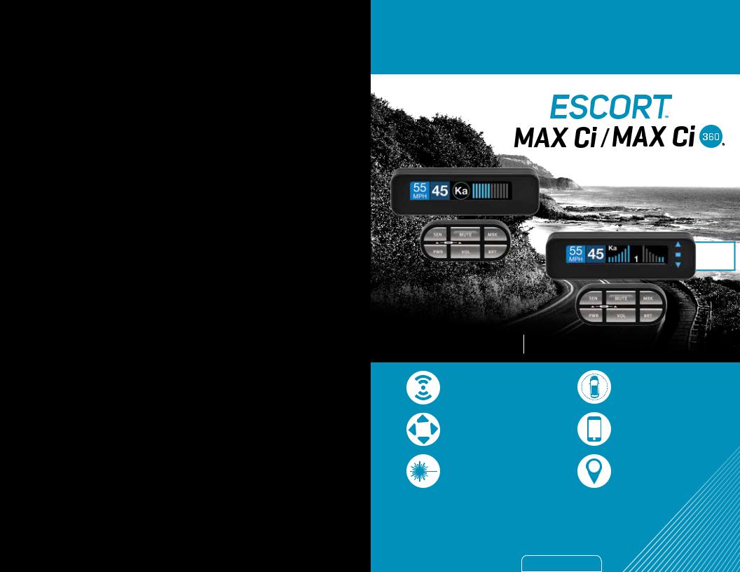 Escort MAX CI 360, MAX CI User Manual