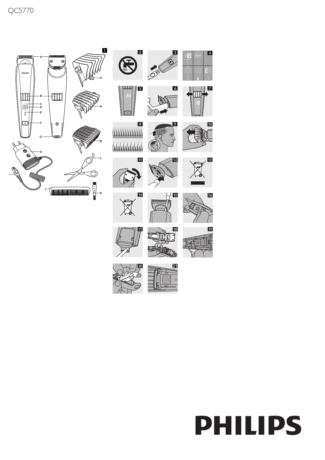 Philips QC 5770 User Manual