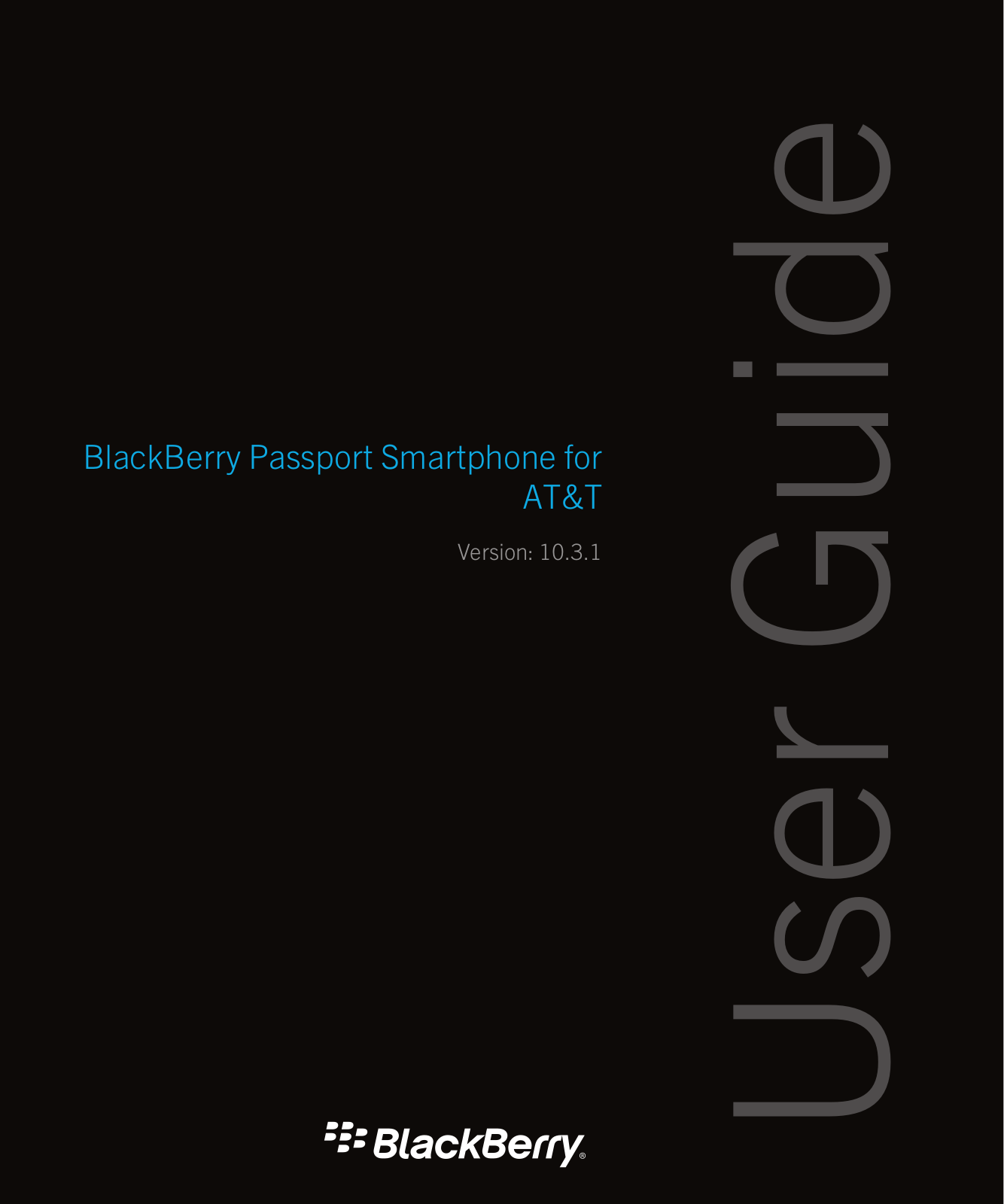 Blackberry Passport AT, Passport User Guide