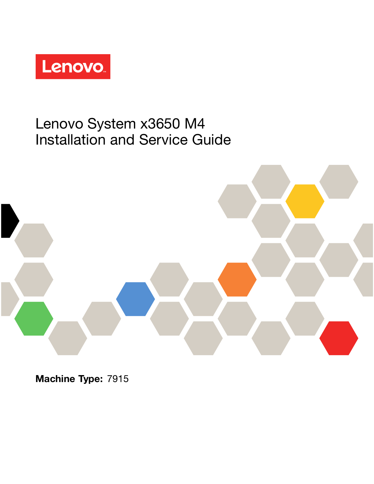 Lenovo System x3650 M4 Installation And Service Manual