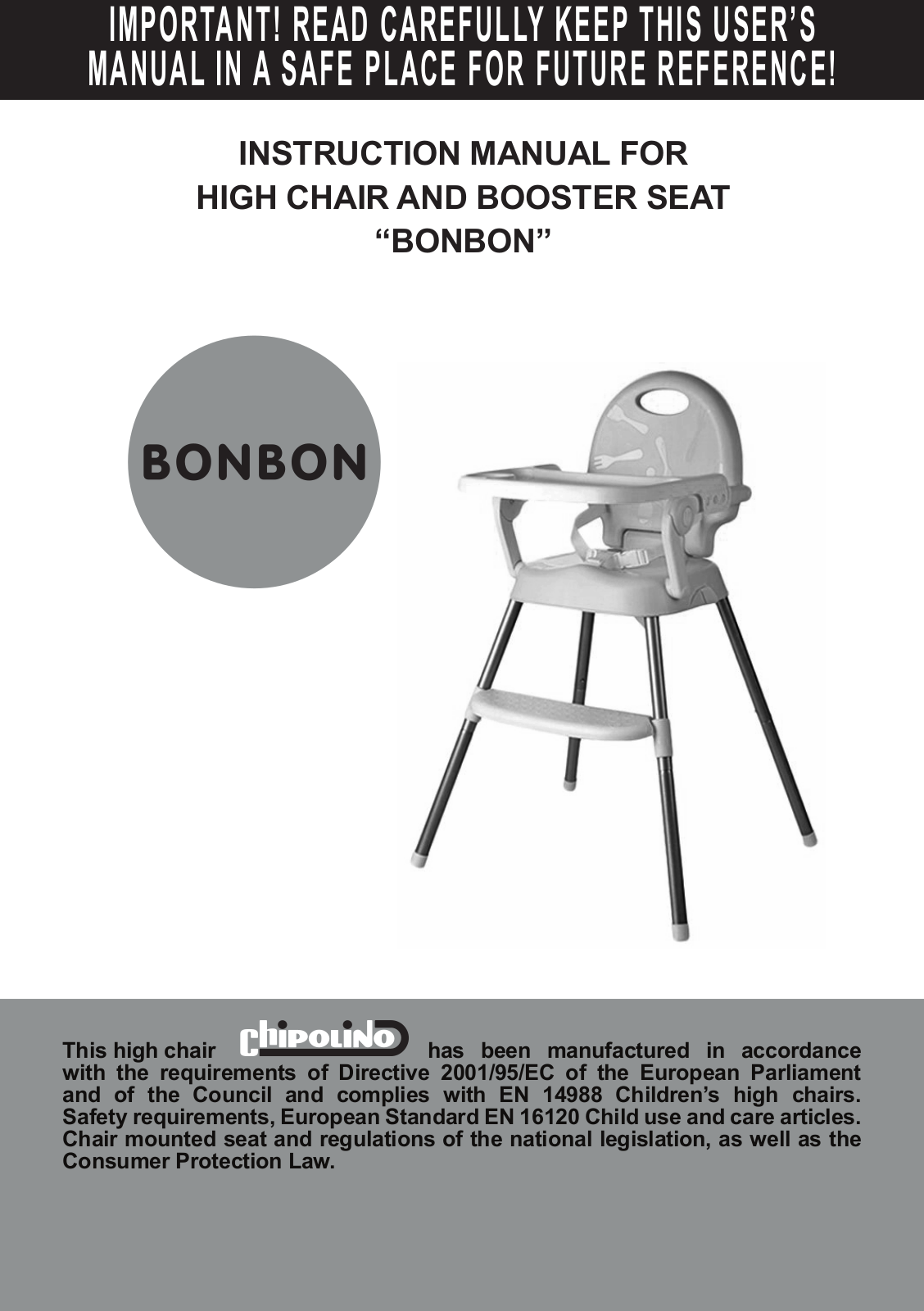 Chipolino Bon bon User guide - ManualMachine.com