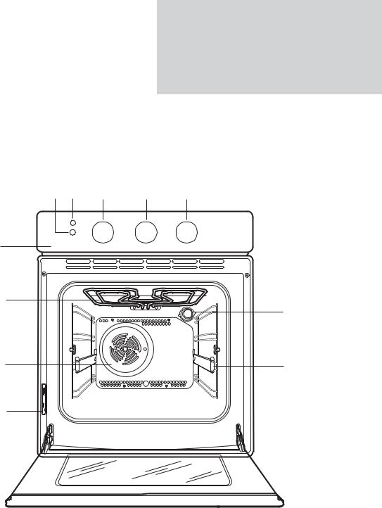 Zanussi ZOB689 USER MANUAL