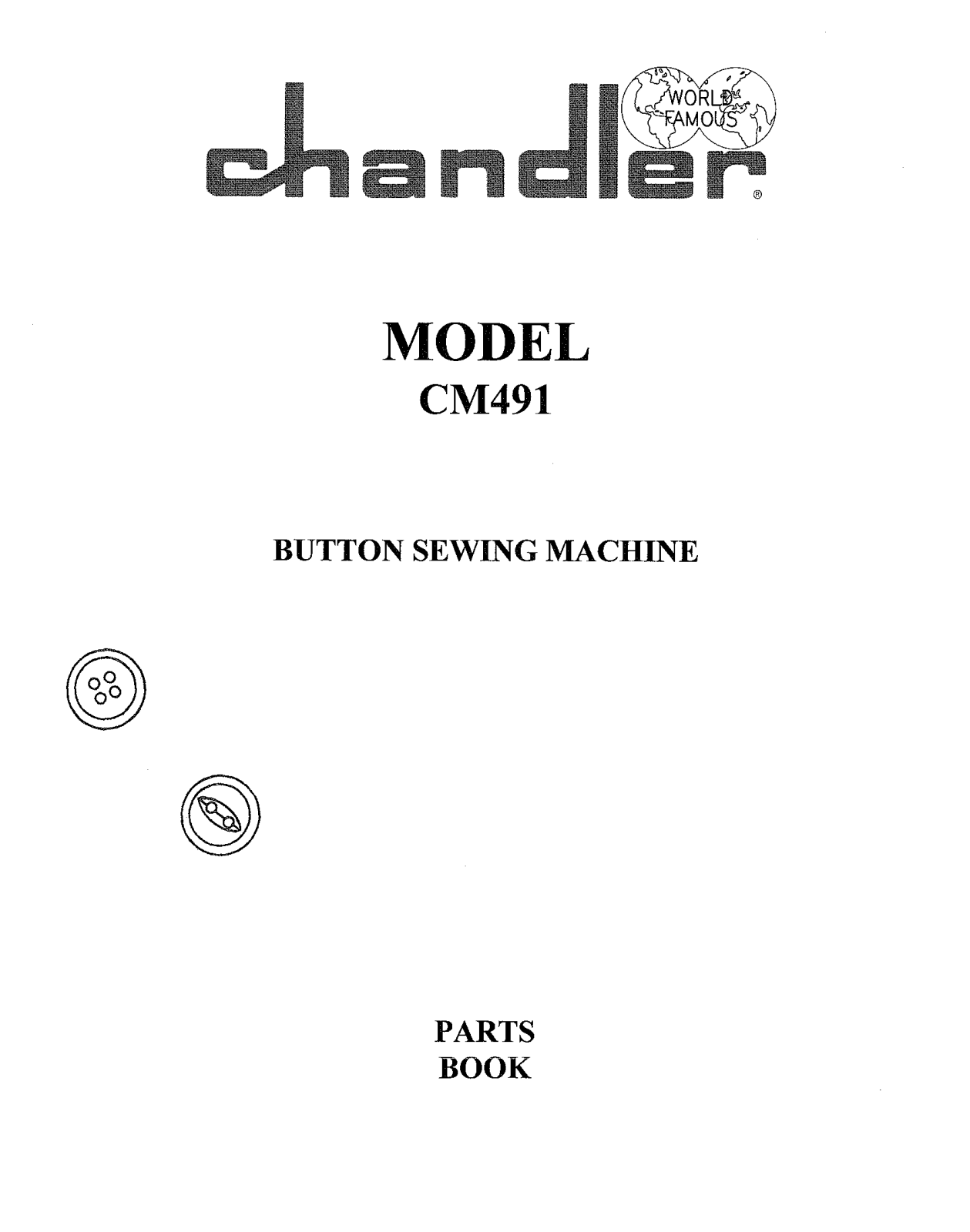 Consew CM491 Parts Guide