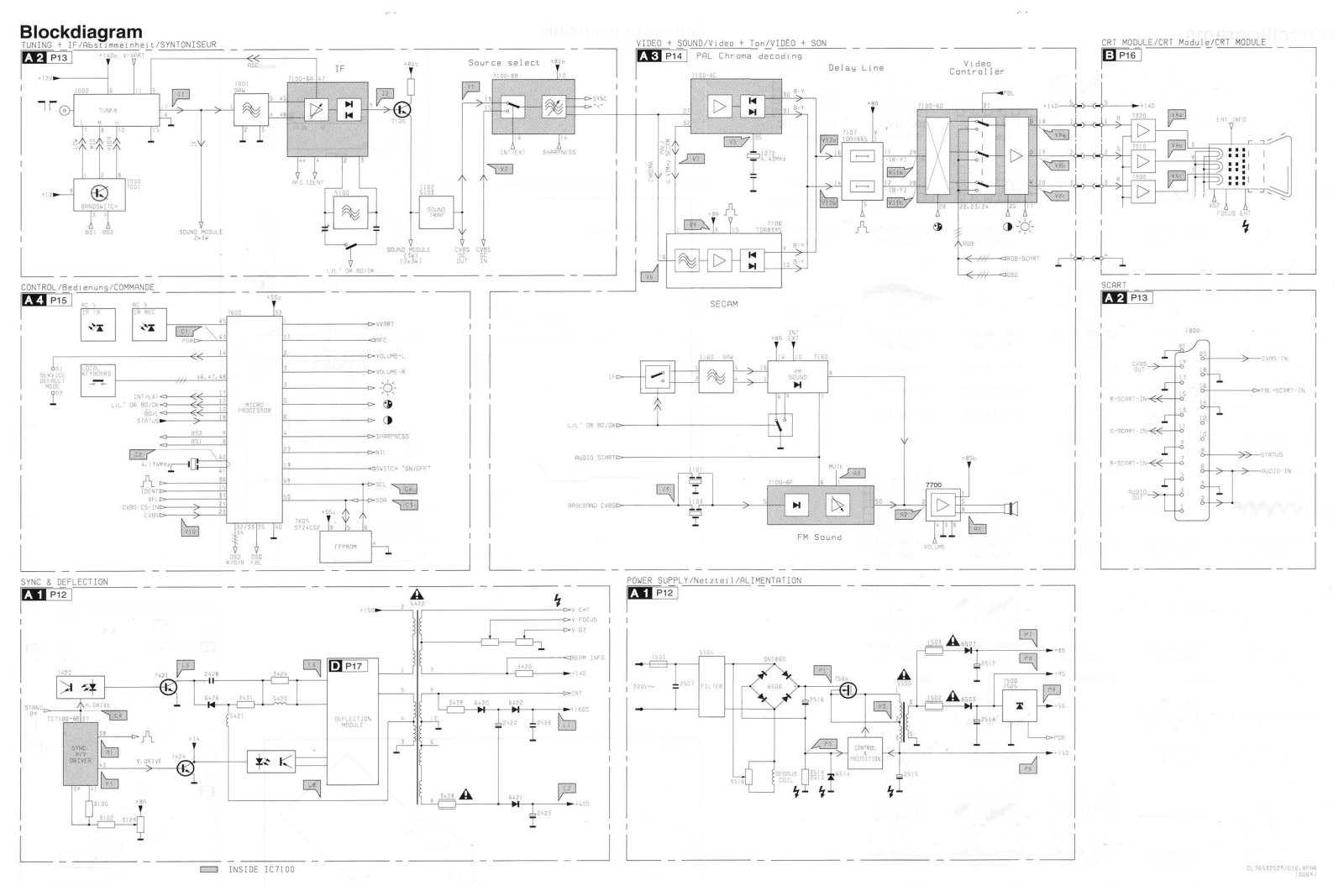 Philips L6.3AA Schematic