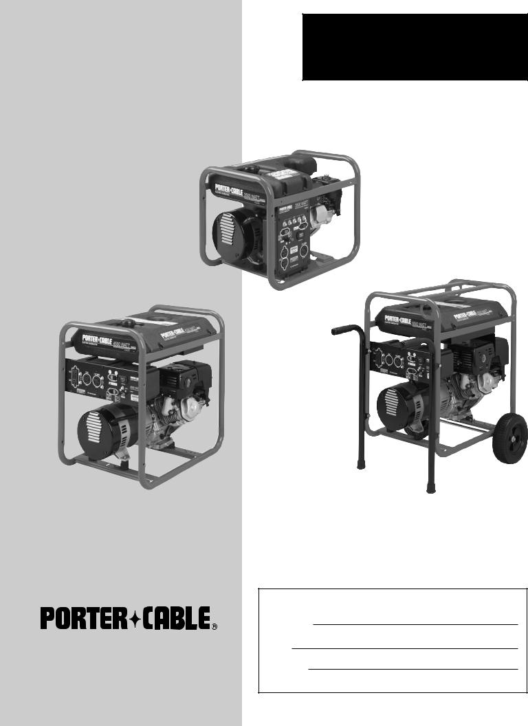 Porter-Cable H650CS, CH350CS, H450CS User Manual