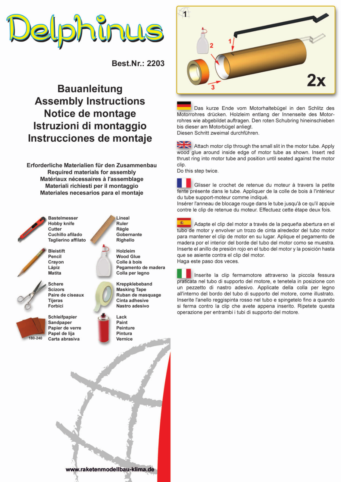Klima Delphinus, 2203 User guide - ManualMachine.com