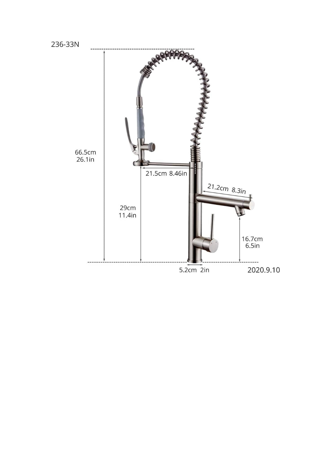 Fapully FPUL1014 Dimensions - ManualMachine.com
