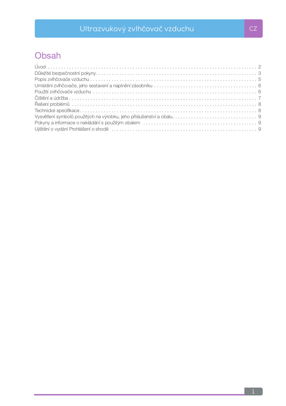 BAYBY BBH 8000 User Manual