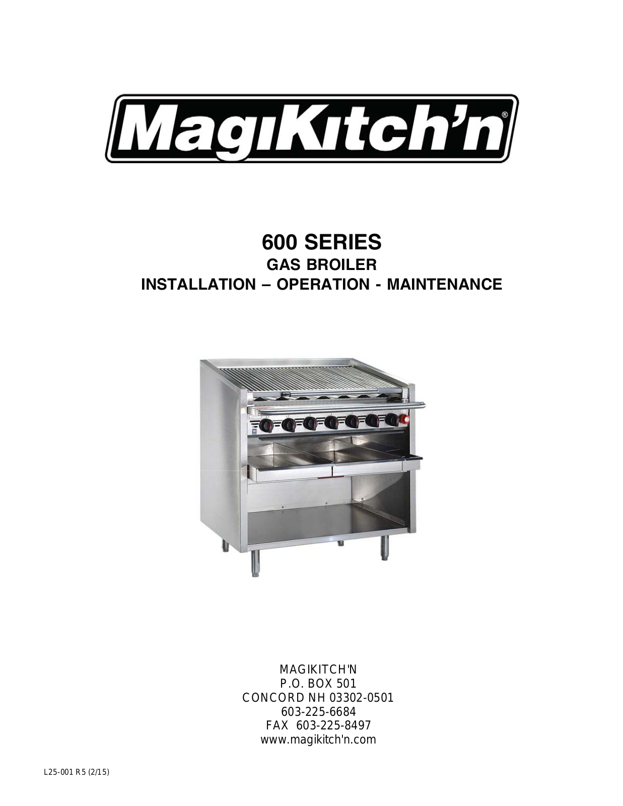 Magikitch'N APL-RMB-624 Installation  Manual