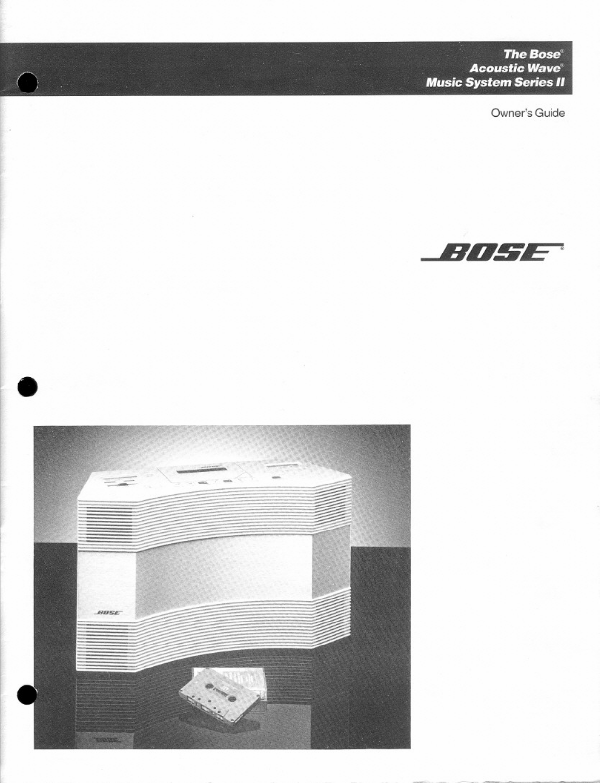 Bose CS2010 Owner's Manual