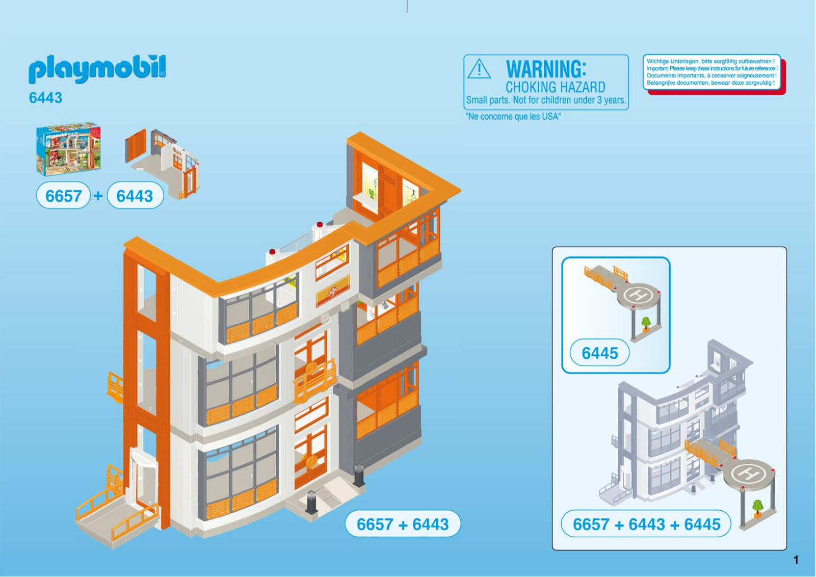 playmobil 6443 Instructions