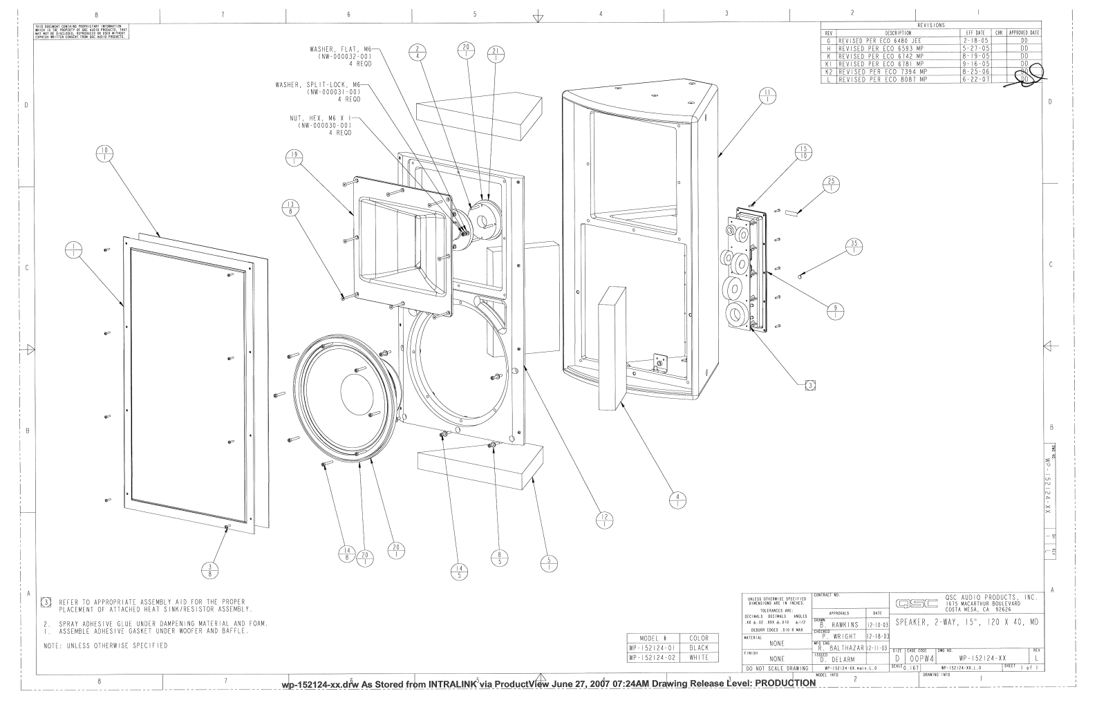 QSC md f152 124r schematic