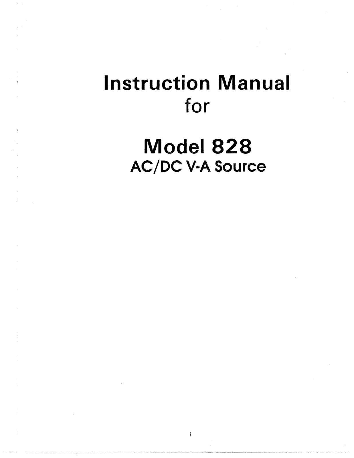 Clark Hess 828 Service manual