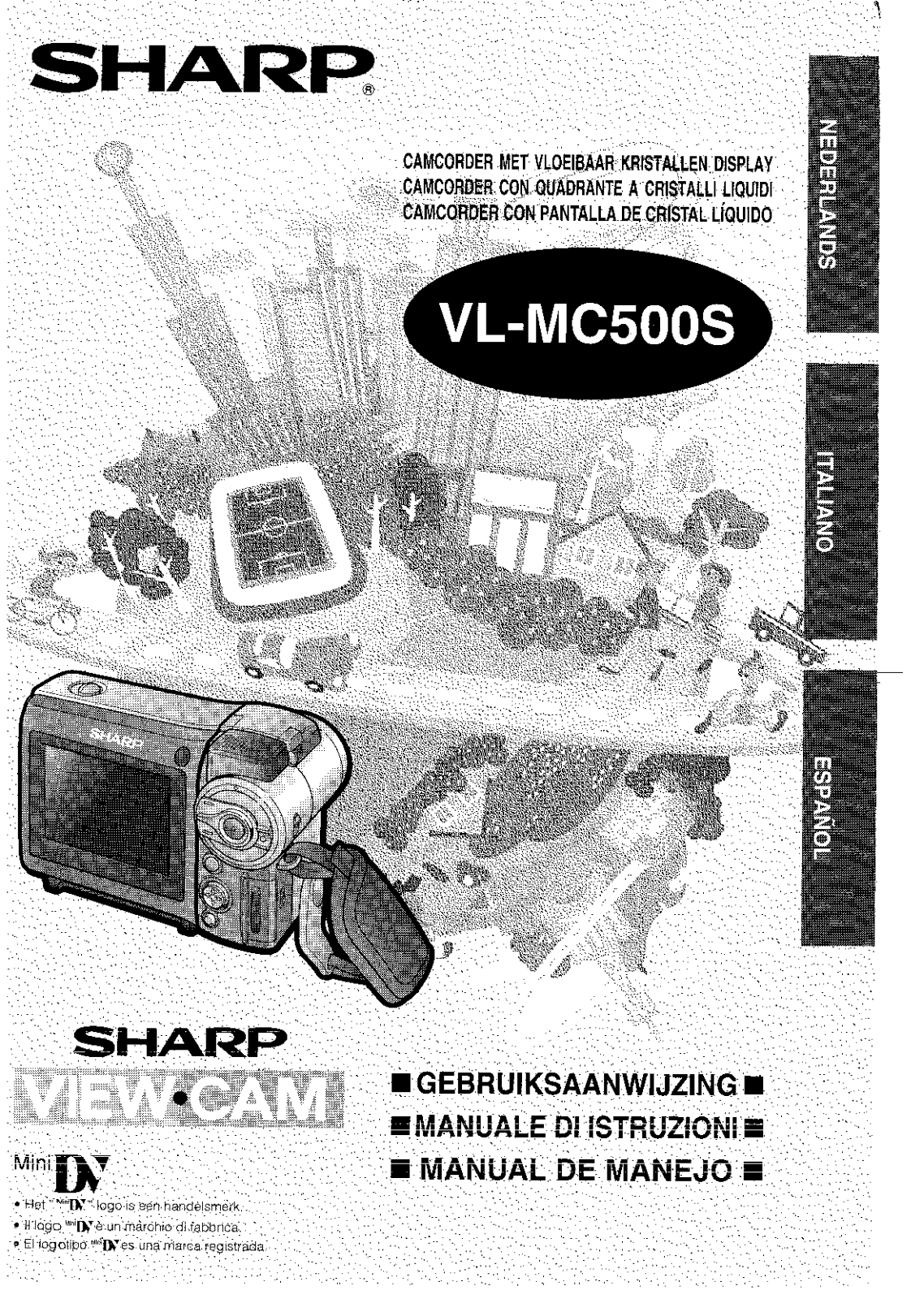 Sharp VL-MC500S User Manual