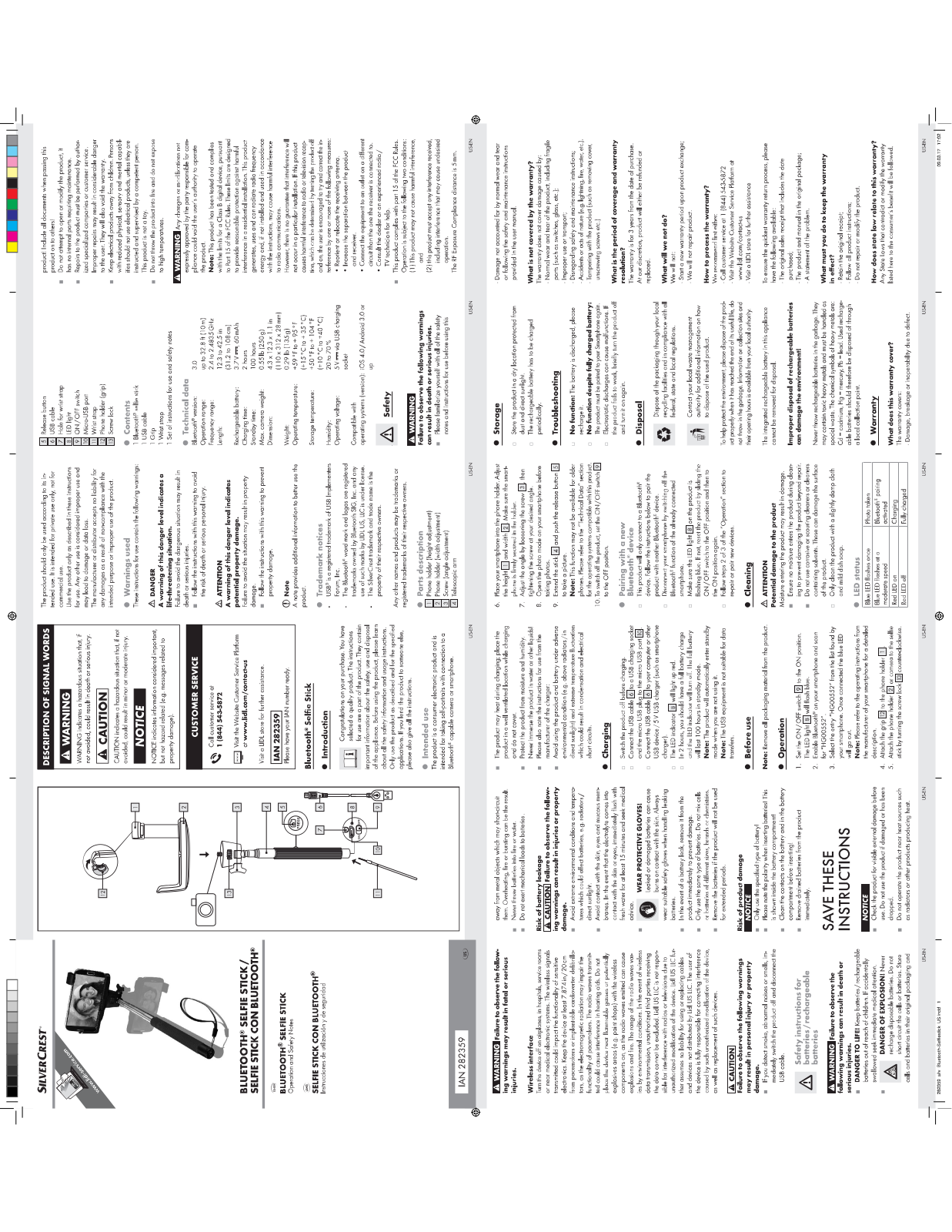 LIDL US HG552 User Manual