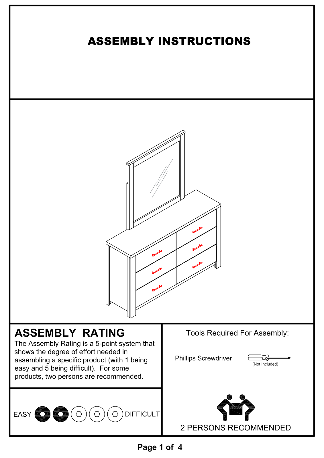 Foundry Select FNDS1796 Assembly Instructions - ManualMachine.com
