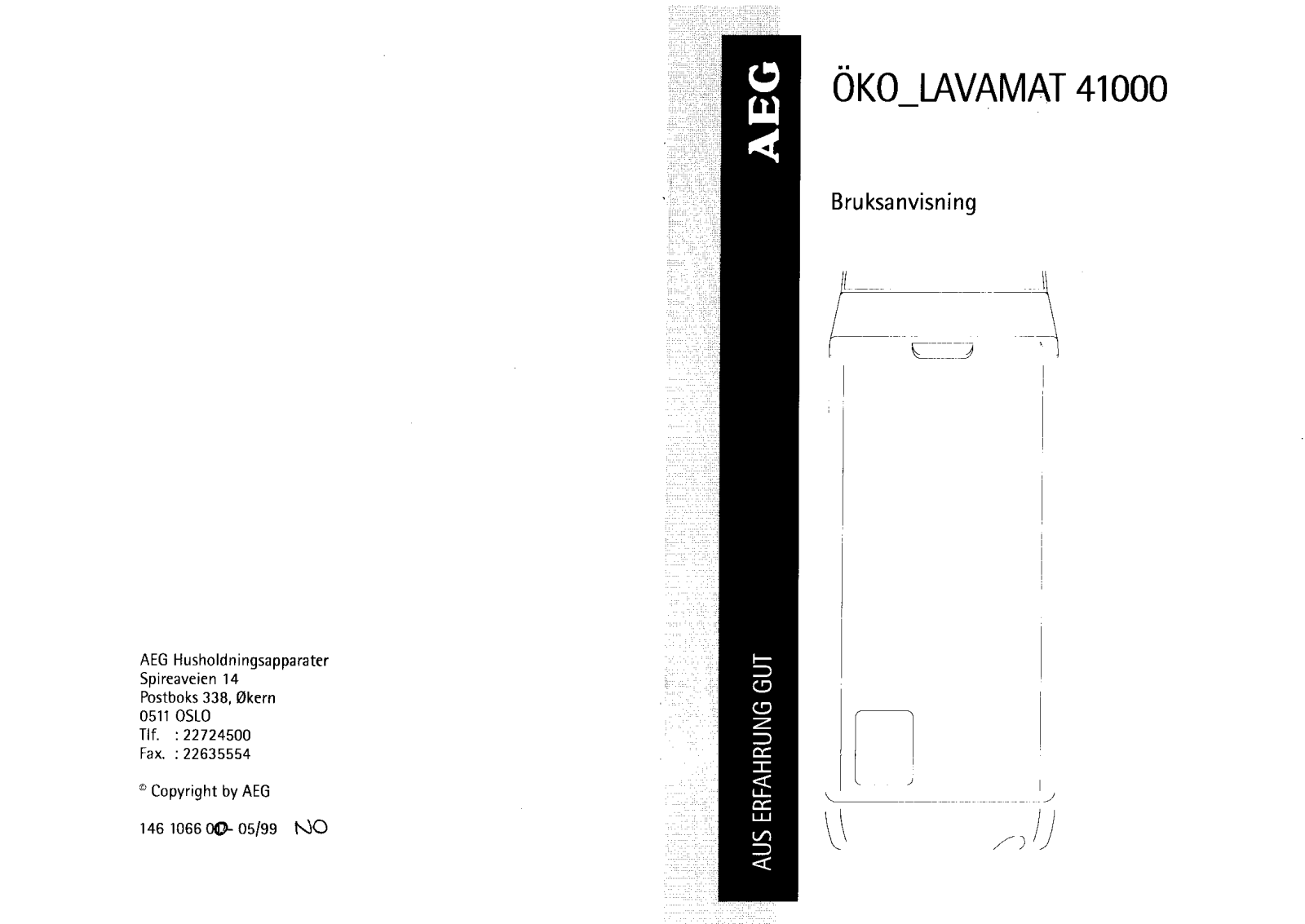 AEG LAV41000 User Manual