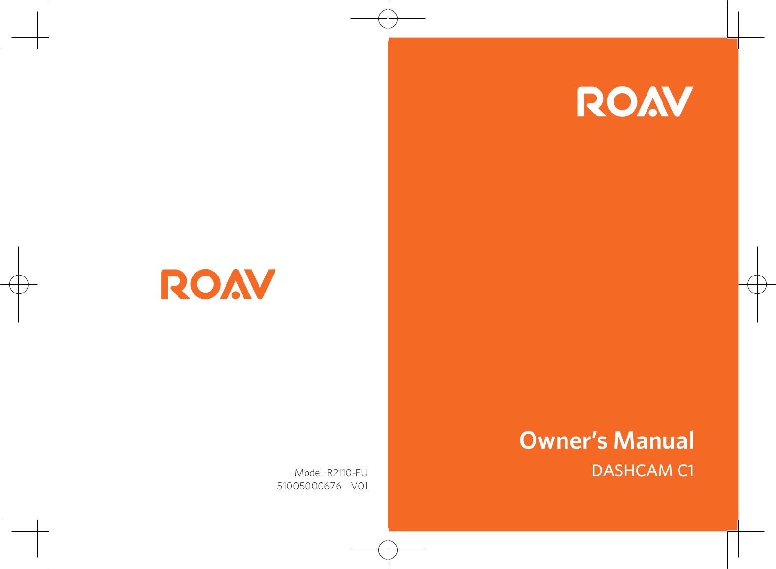 Roav R2110-EU User Manual