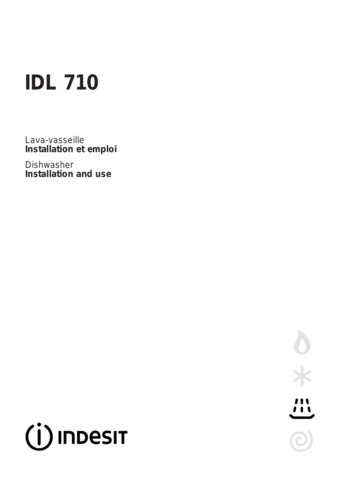 Indesit idl710 User Manual