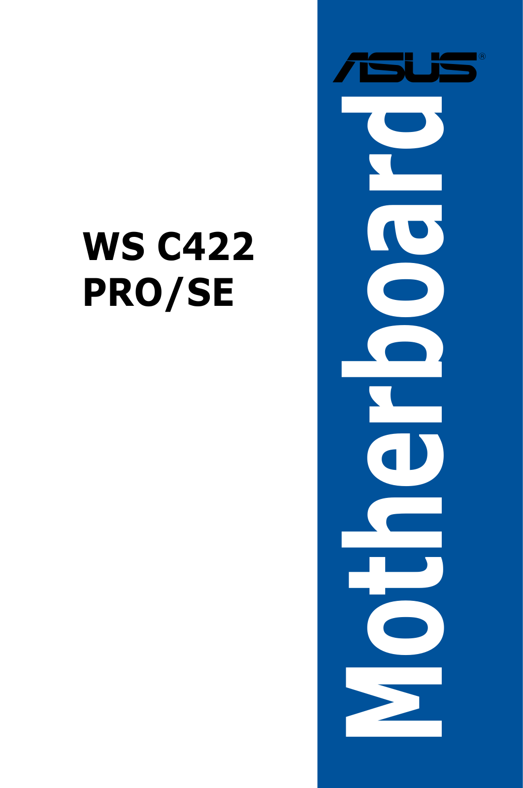 ASUS WS C422 Pro Service Manual