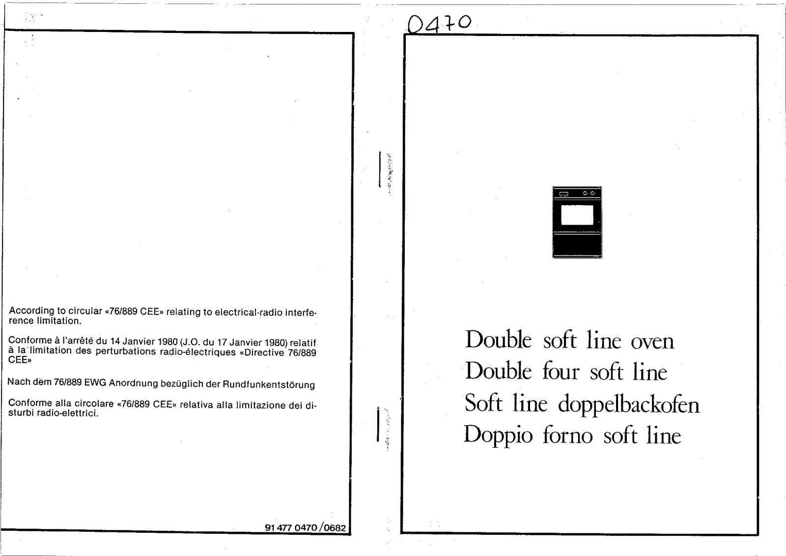 SMEG 7015PA User Manual