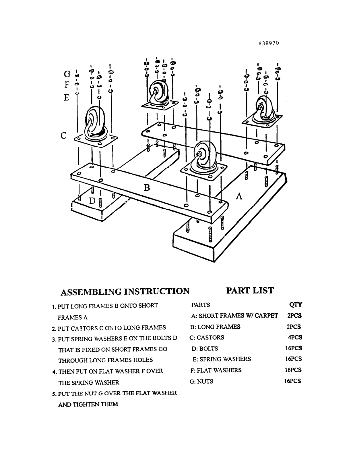 Harbor Freight Tools 38970 Product manual