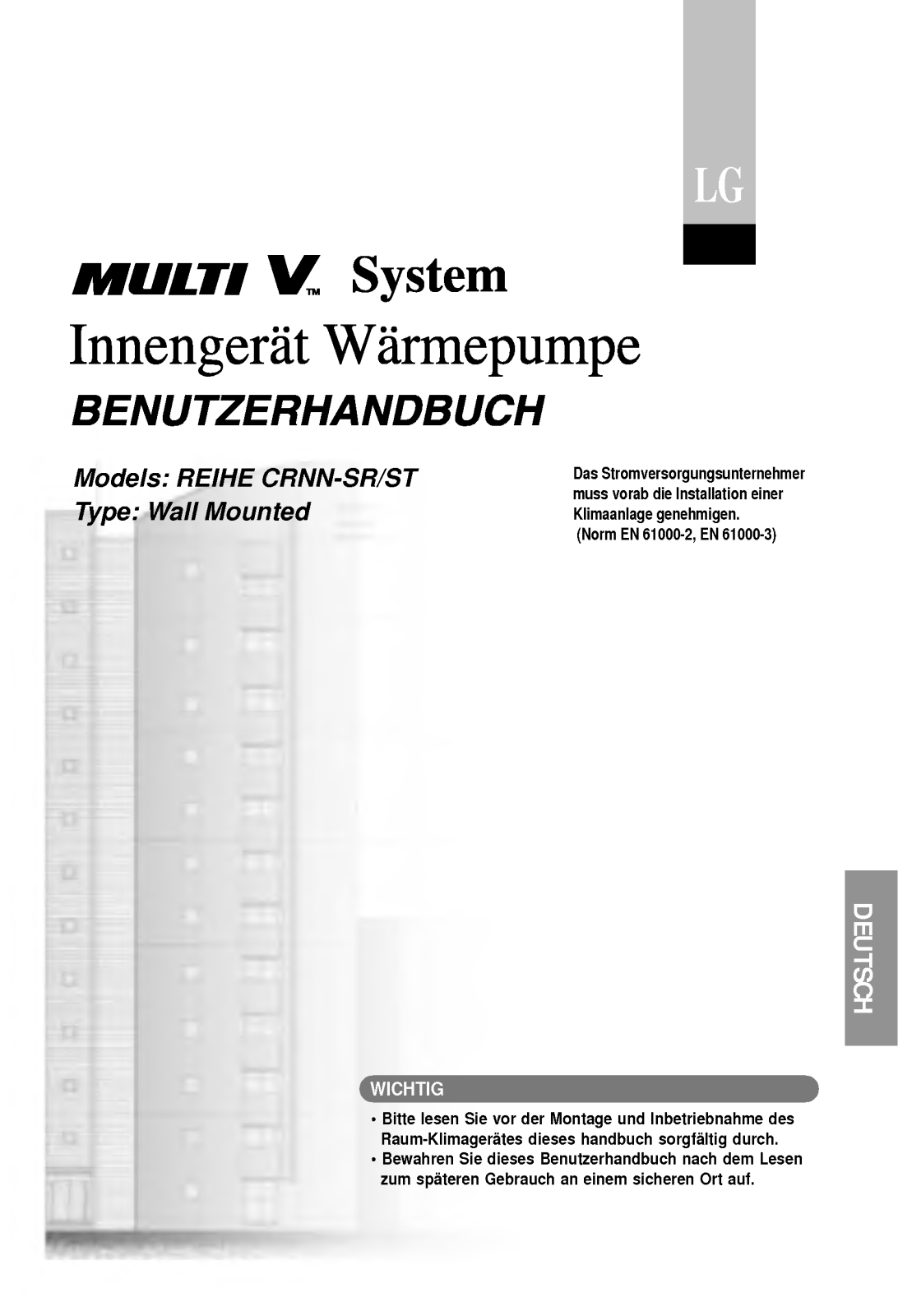 Lg CRNN126SRA0, CRNN096SRA0 User Manual