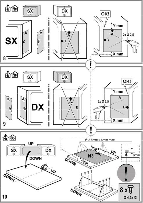 ELECTROLUX EFI60013S, EFI60011S, EFI60012S User Manual