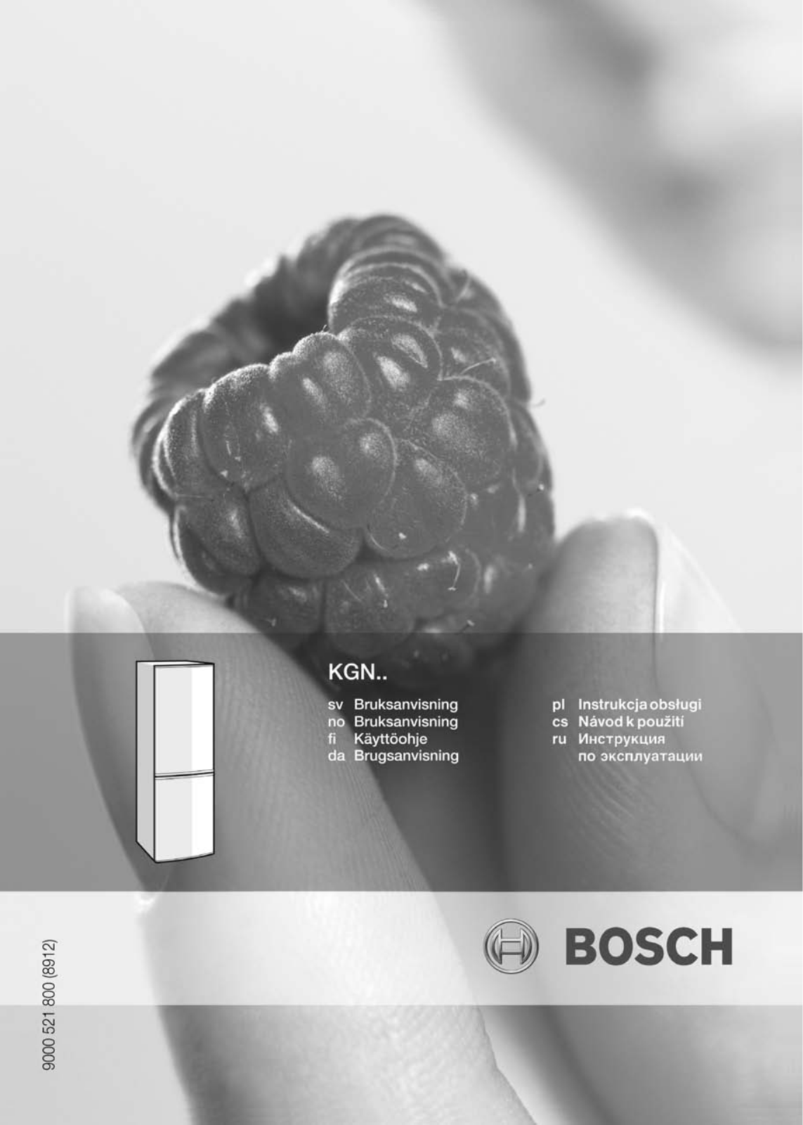 Bosch KGN36A25 User Manual