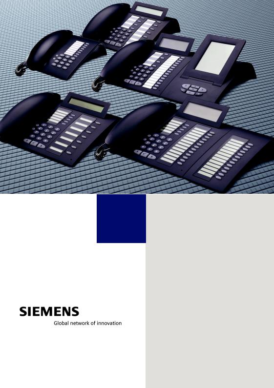 Siemens HIPATH 8000 User Manual