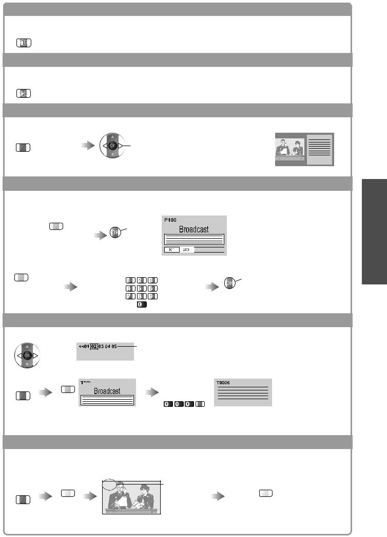 PANASONIC TX-P37X20E, TX-P42X20E User Manual