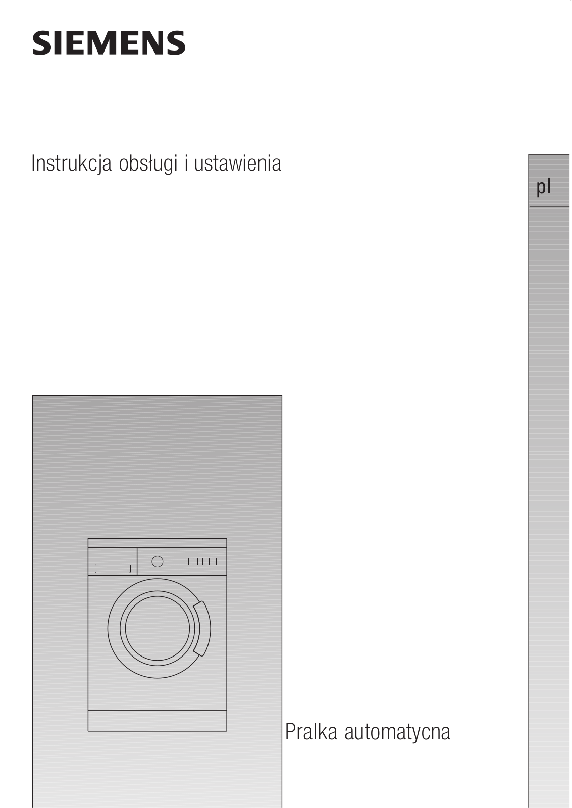 Siemens WXSP1240PL User Manual