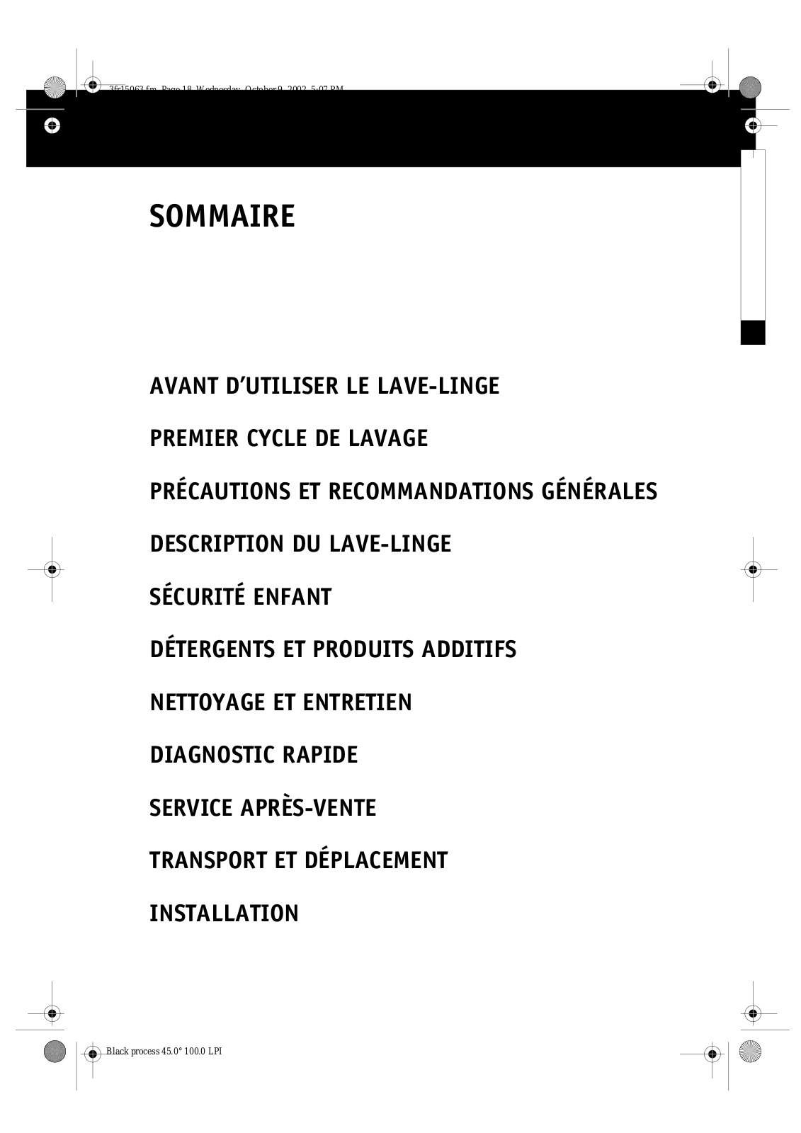 Whirlpool MFW 1312AGW User Manual