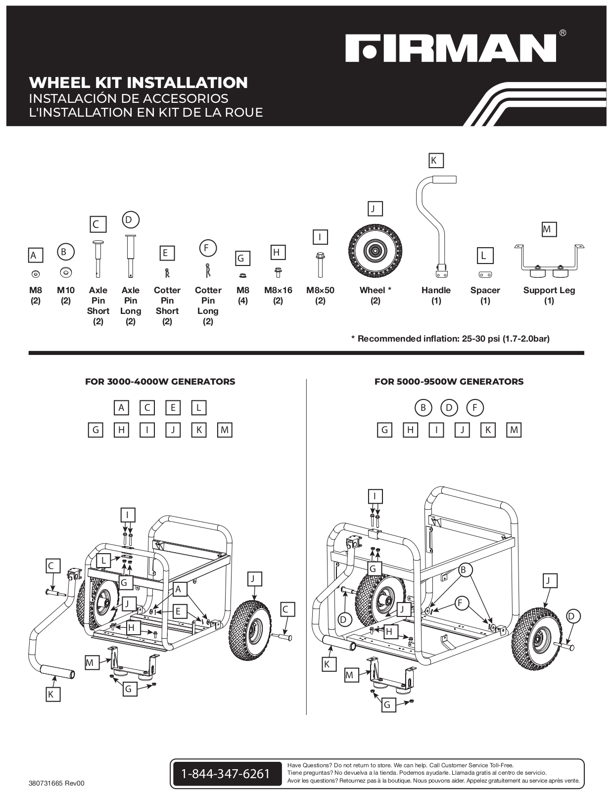 Firman 1505 Install Manual - ManualMachine.com